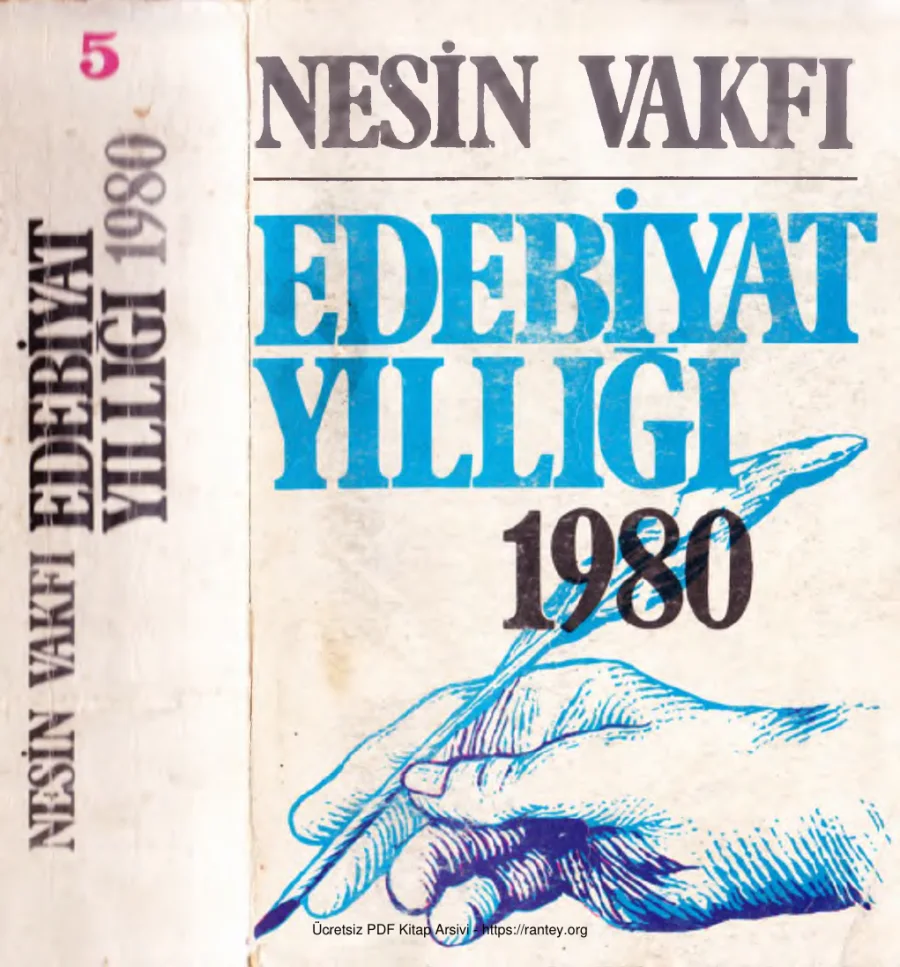 Edebiyat Yıllığı 1980 kapak görseli