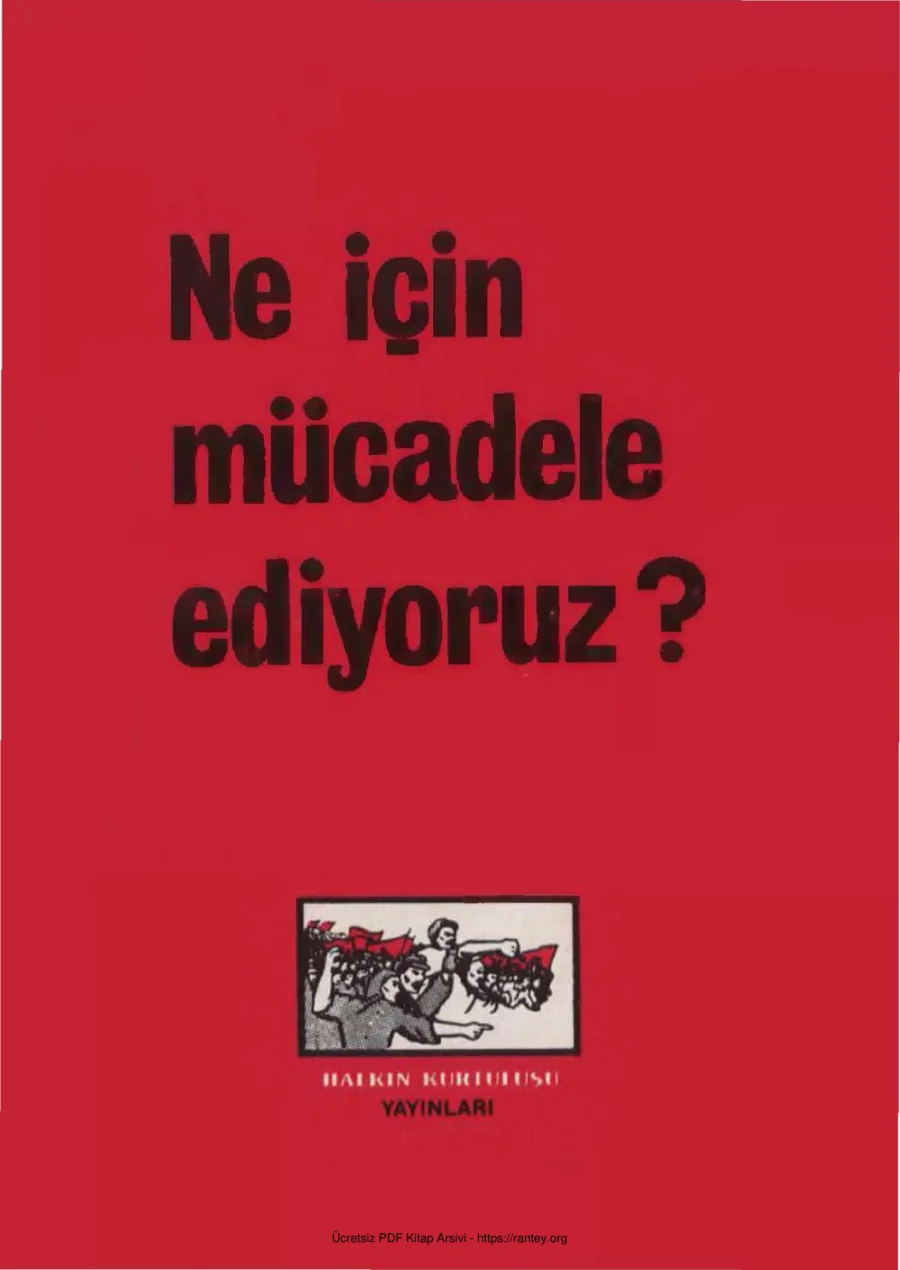 Ediyoruz Halkın Kurtuluşu Yayınları kapak görseli