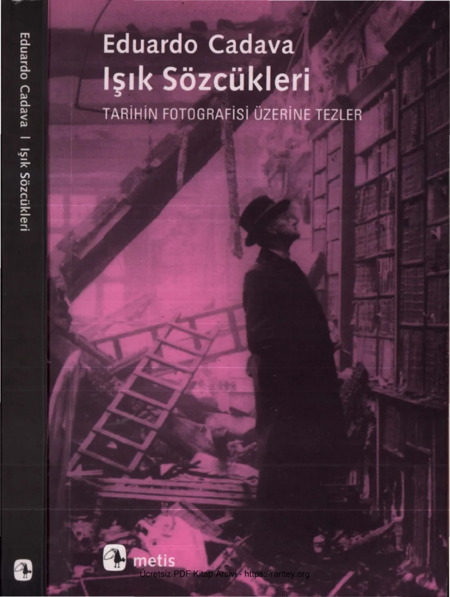 Eduardo Cadava Işık Sözcükleri kapak görseli