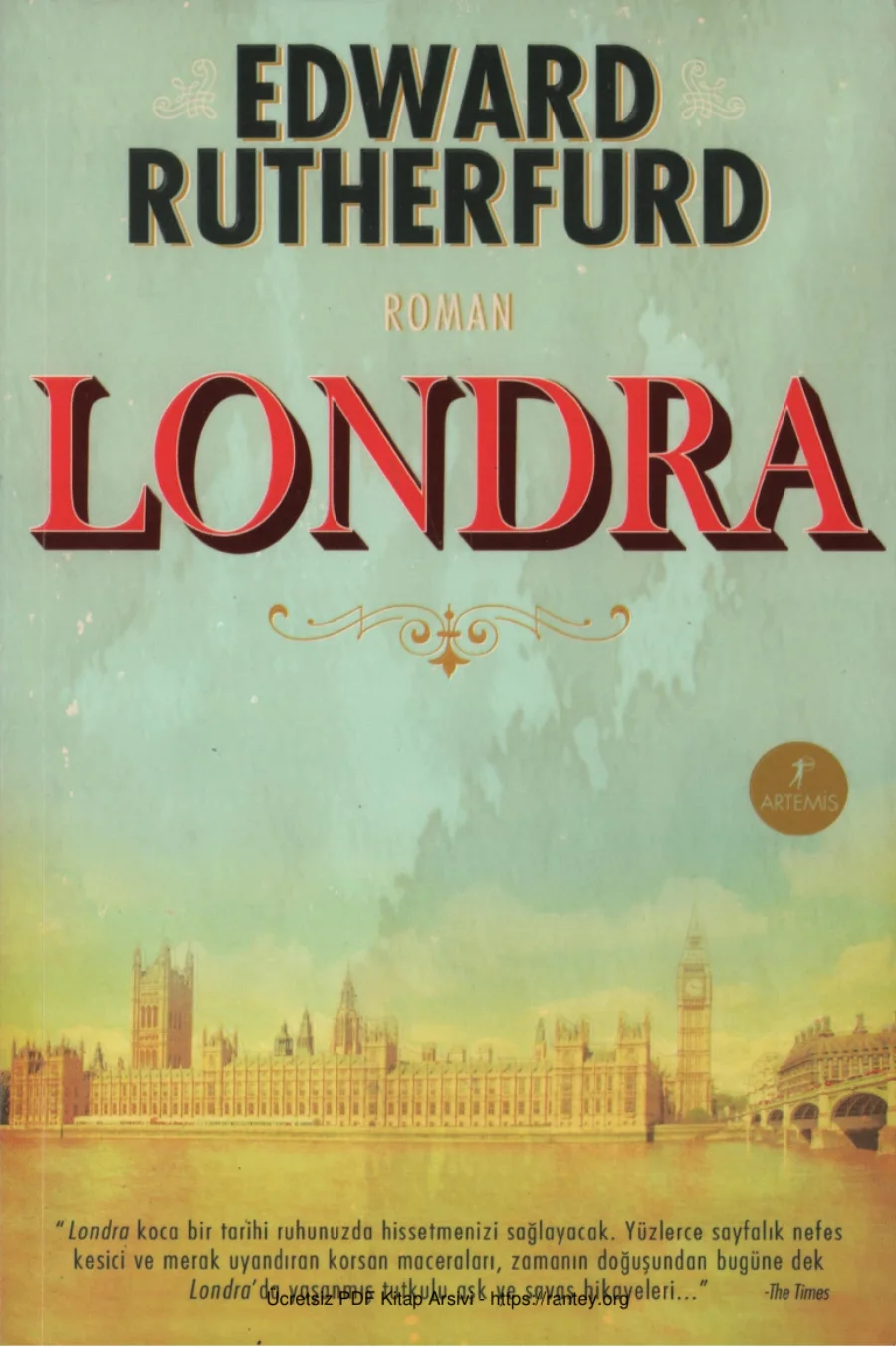 Edward Rutherfurd Londra kapak görseli