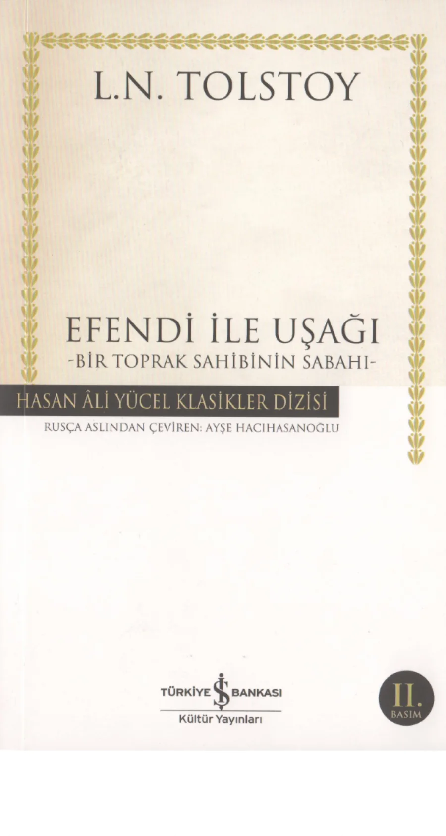 Efendi İle Uşağı kapak görseli