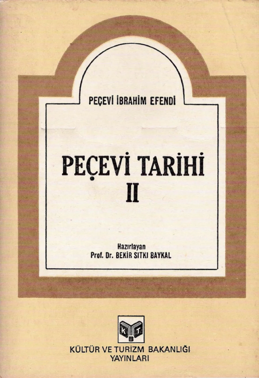 Efendi Peçevi Tarihi kapak görseli