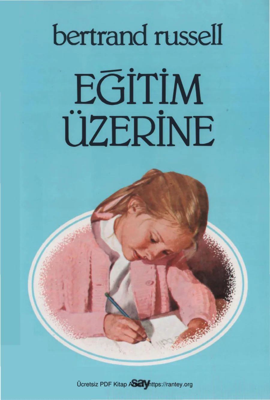 Eğitim Üzerine Say Yayınları kapak görseli