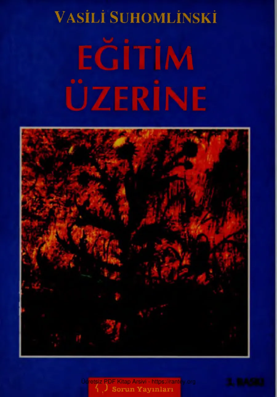 Eğitim Üzerine Sorun Yayınları kapak görseli