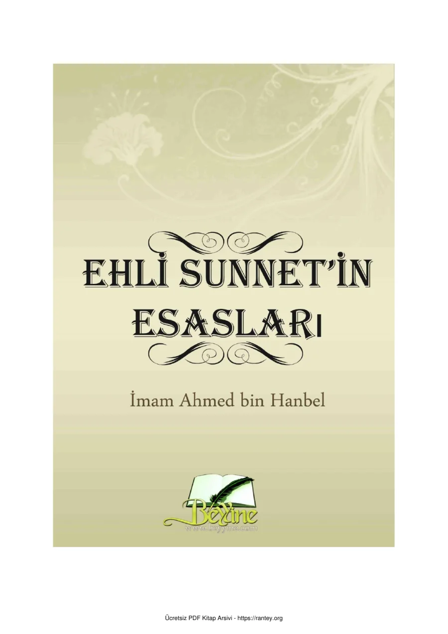 EHLI SUNNET ESASLARIIMAM AHMED Ebu Abdulmumin Tekin Mıhçı kapak görseli