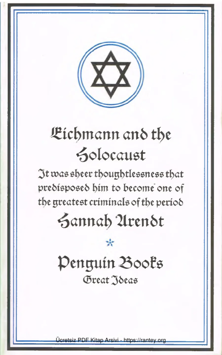 Eichmann and the Holocaust kapak görseli