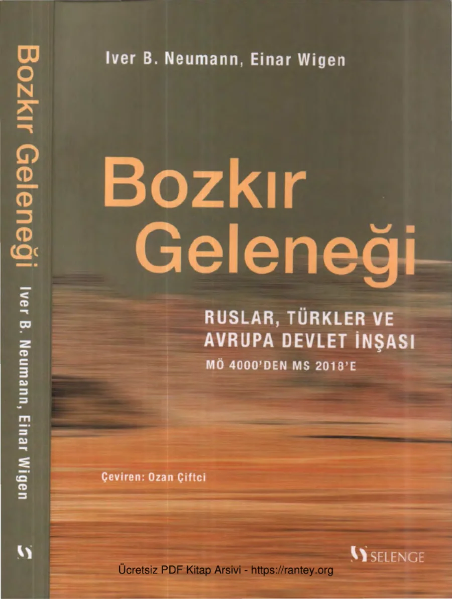 Einar Wigen Bozkır Geleneği Selenge Yayınları kapak görseli