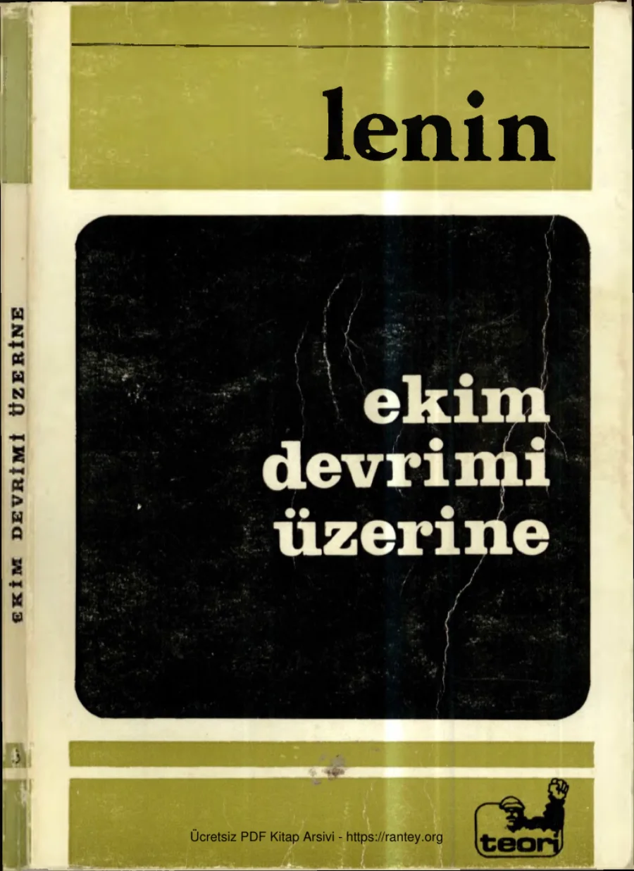 Ekim Devrimi Üzerine kapak görseli