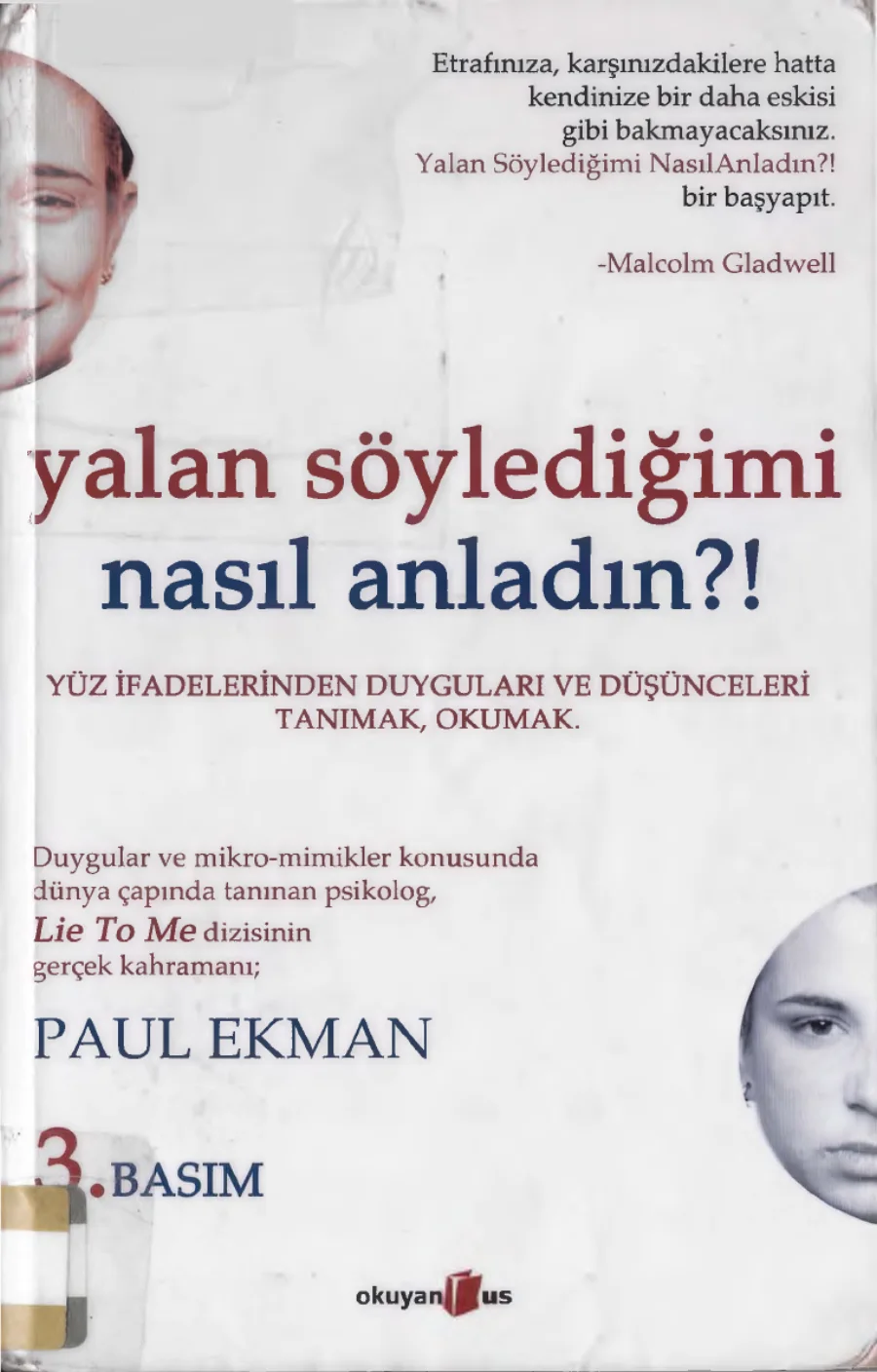 Ekman Yalan Söylediğimi Nasıl Anladın kapak görseli