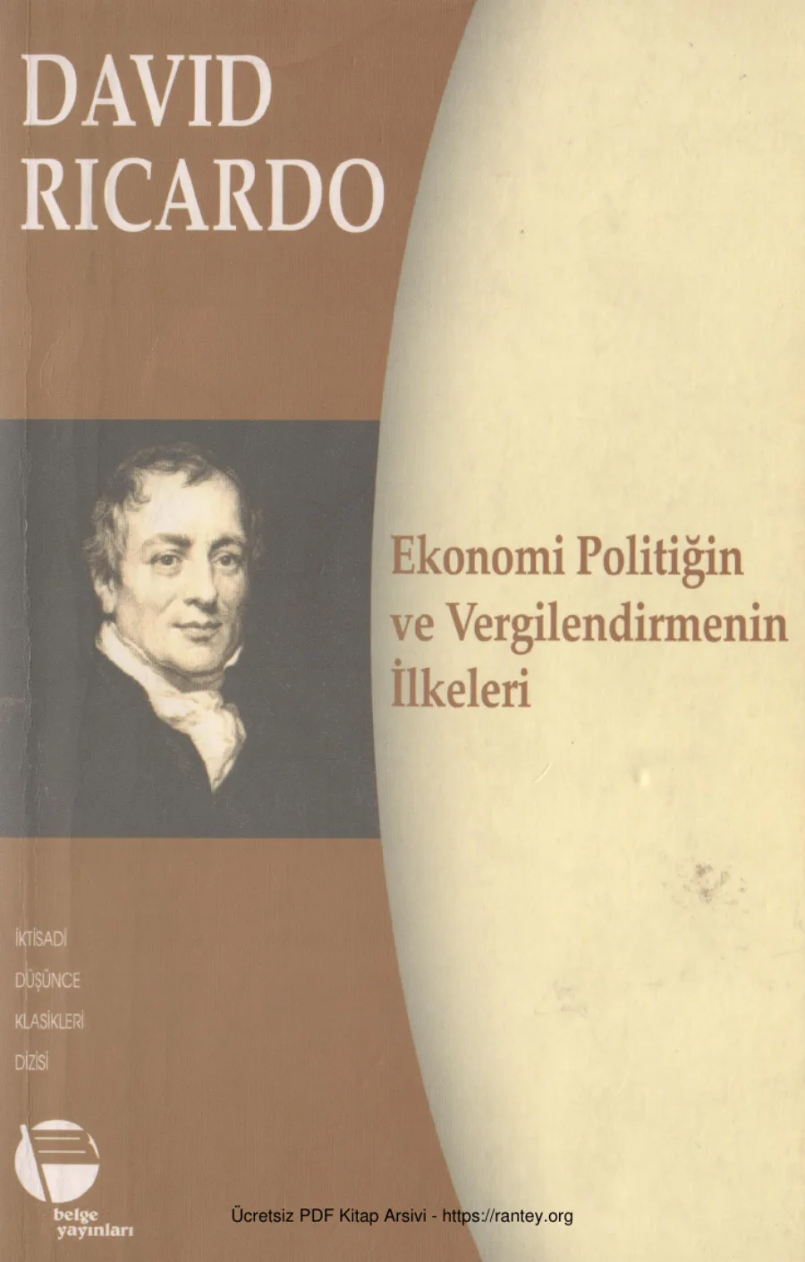 Ekonomi Politiğin ve Vergilendirmenin İlkeleri kapak görseli