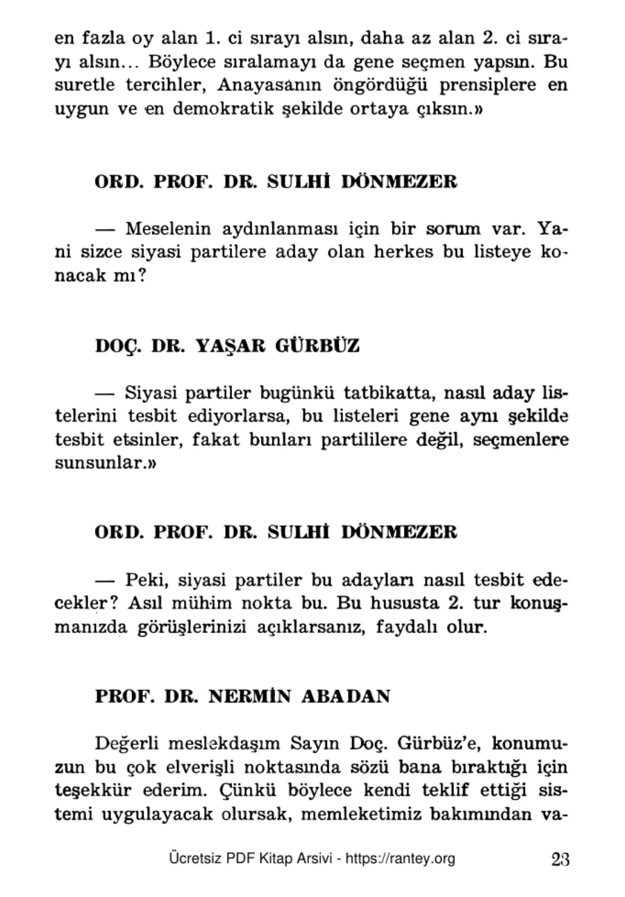 Ekonomik ve Sosyal Etüdler Konferans Heyeti 25 Mart 1969 Ön Seçim Nermin Abadan Unat kapak görseli