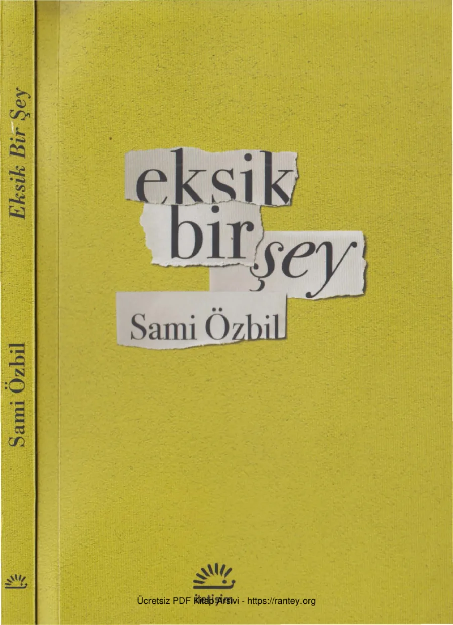 Eksik Bir Şey kapak görseli