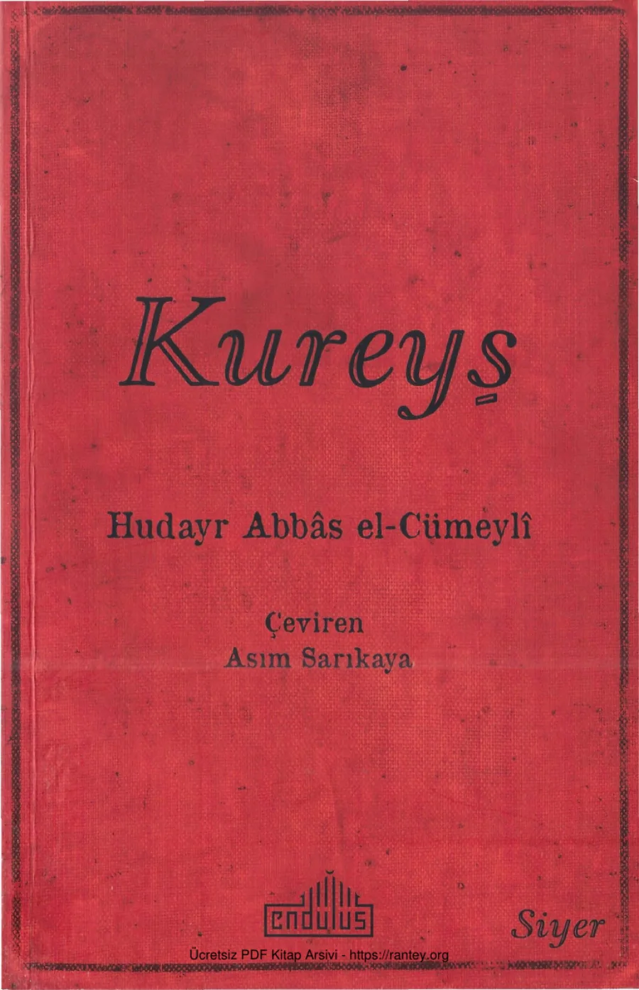 el Cümeyli Kureyş Endülüs Yayınları kapak görseli