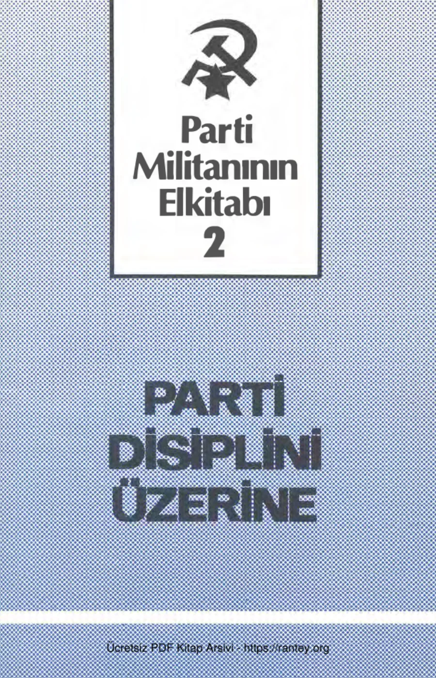 El Kitabı Parti Disiplini Üzerine kapak görseli