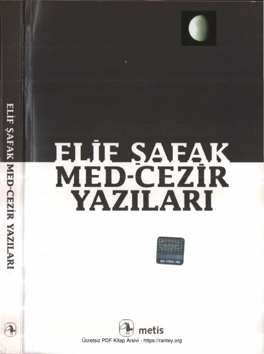 Elif Şafak Med Cezir Yazıları kapak görseli