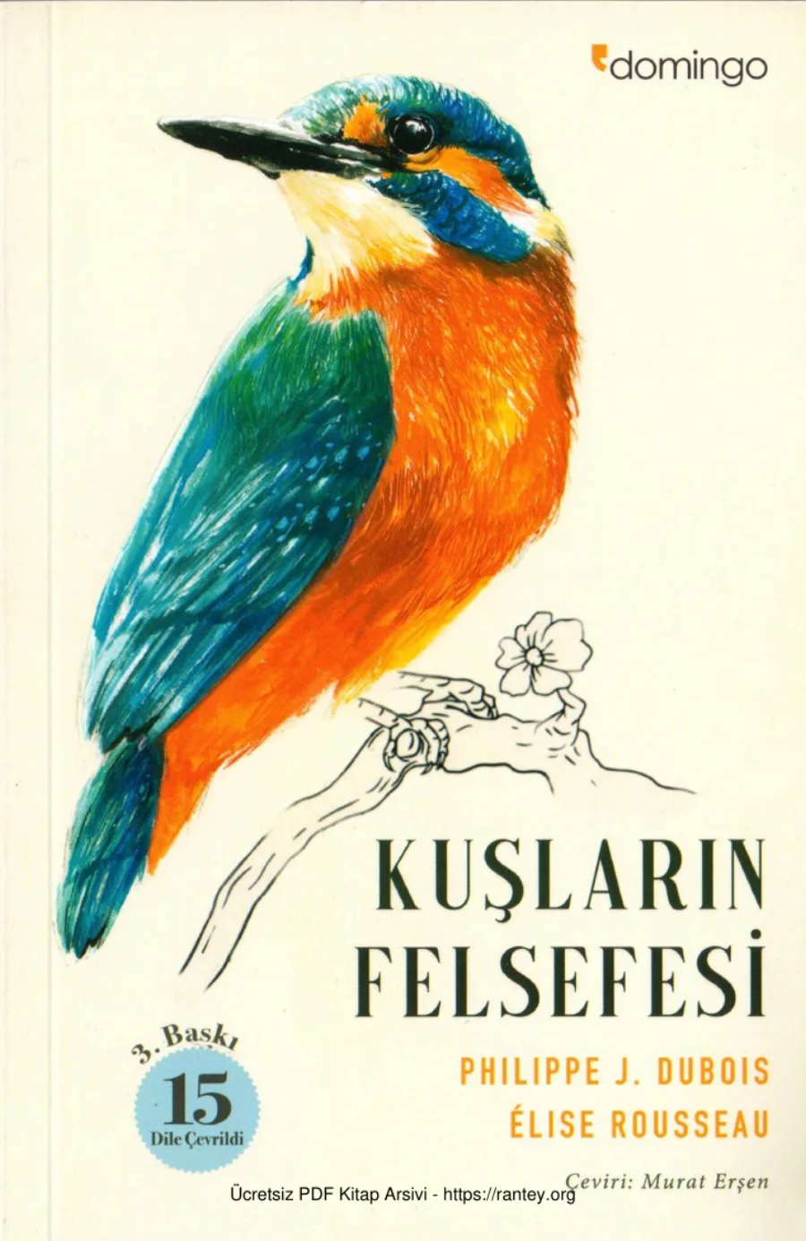 Elise Rousseau Kuşların Felsefesi Domingo Yayınları kapak görseli