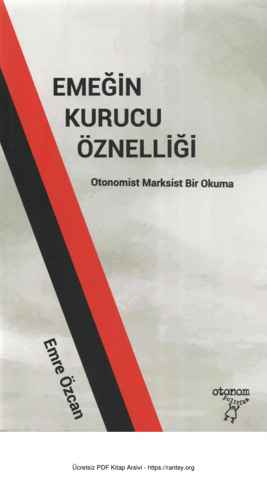 Emeğin Kurucu Öznelliği kapak görseli