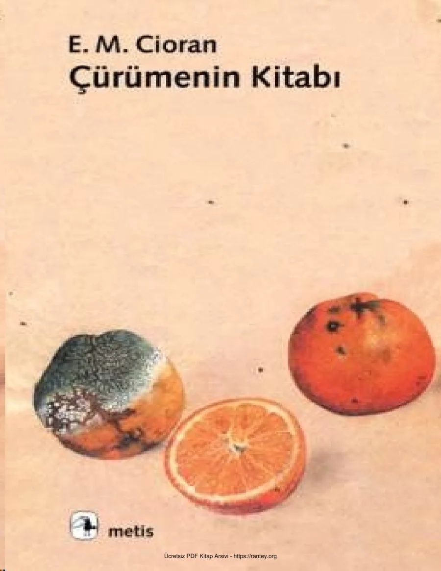 Emil Michel Cioran kapak görseli