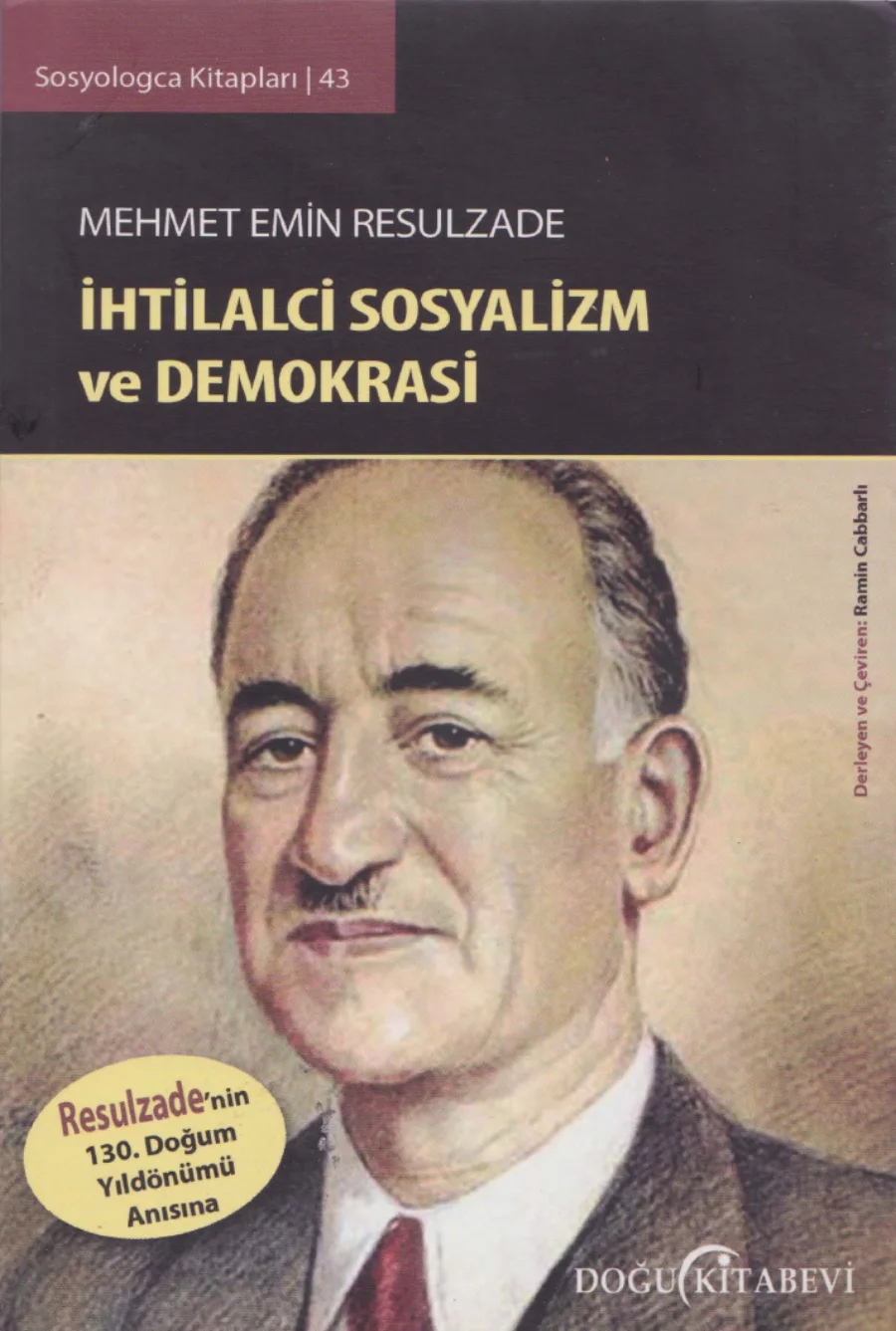 Emin Resulzade İhtilalci Sosyalizm ve Demokrasi kapak görseli