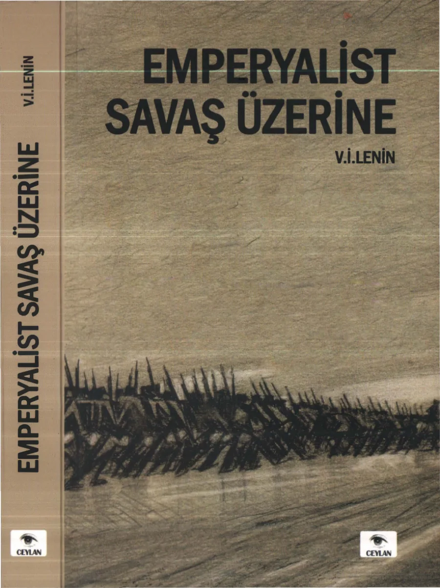 Emperyalist Savaş Üzerine Ceylan kapak görseli