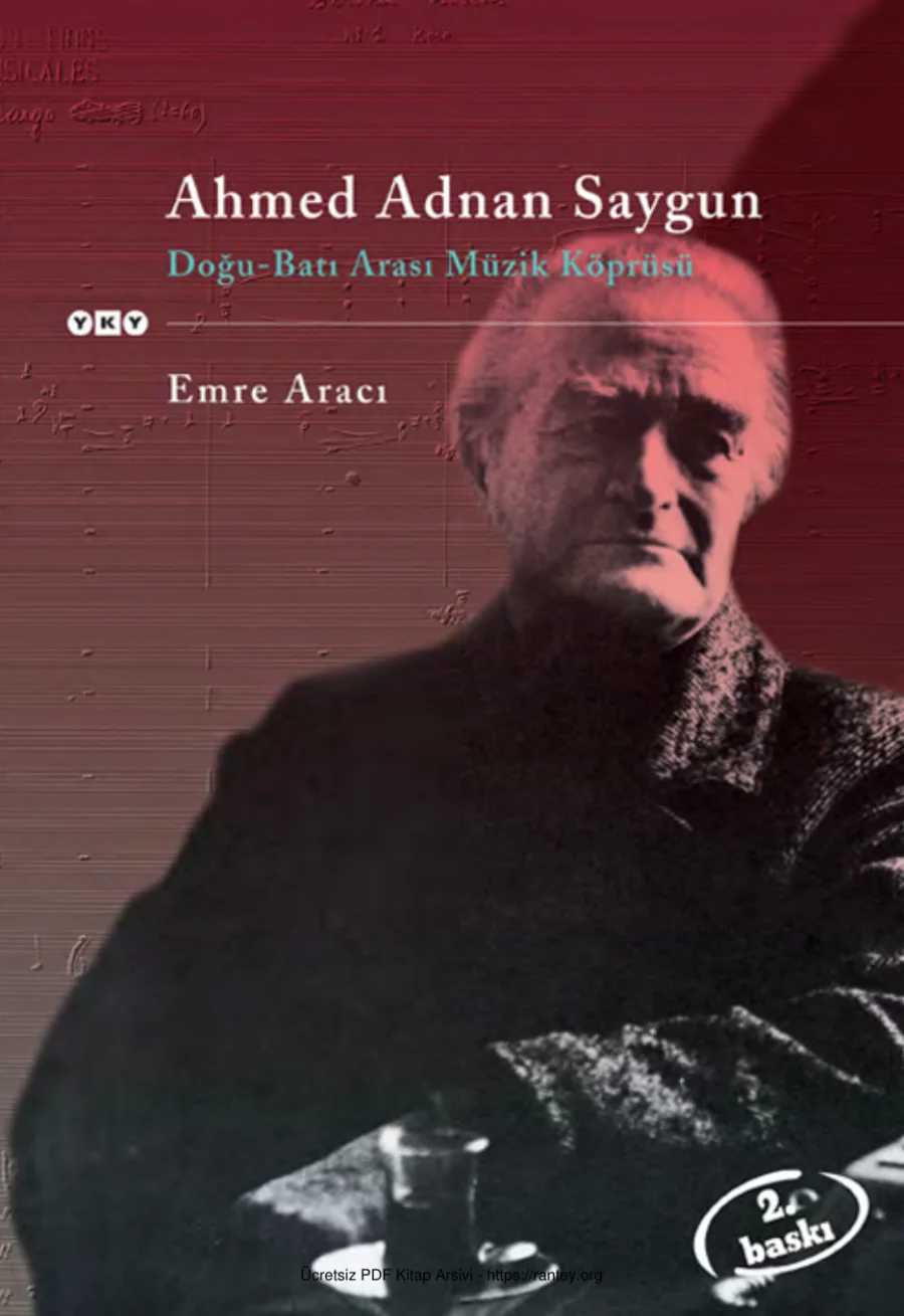 Emre Aracı Ahmet Adnan Saygun kapak görseli