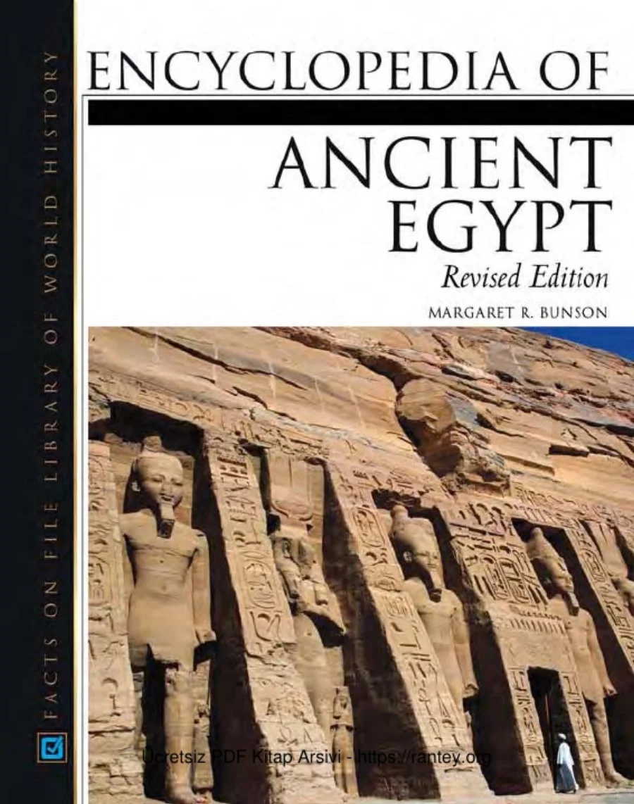 Encyclopedia of Ancient Egypt M R Bunson kapak görseli