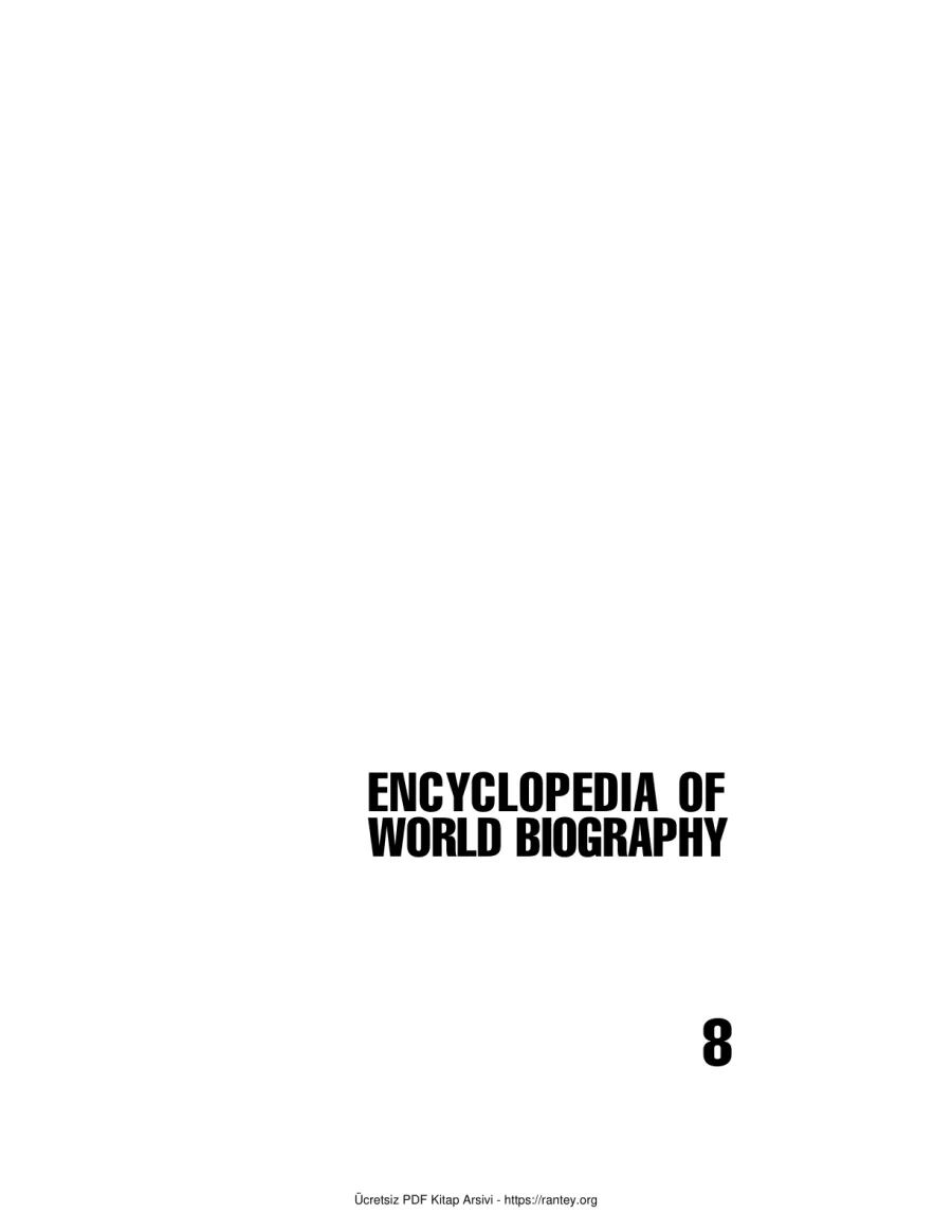 Encyclopedia of World Biography Vol 08 Hoxha Kierkegaard kapak görseli