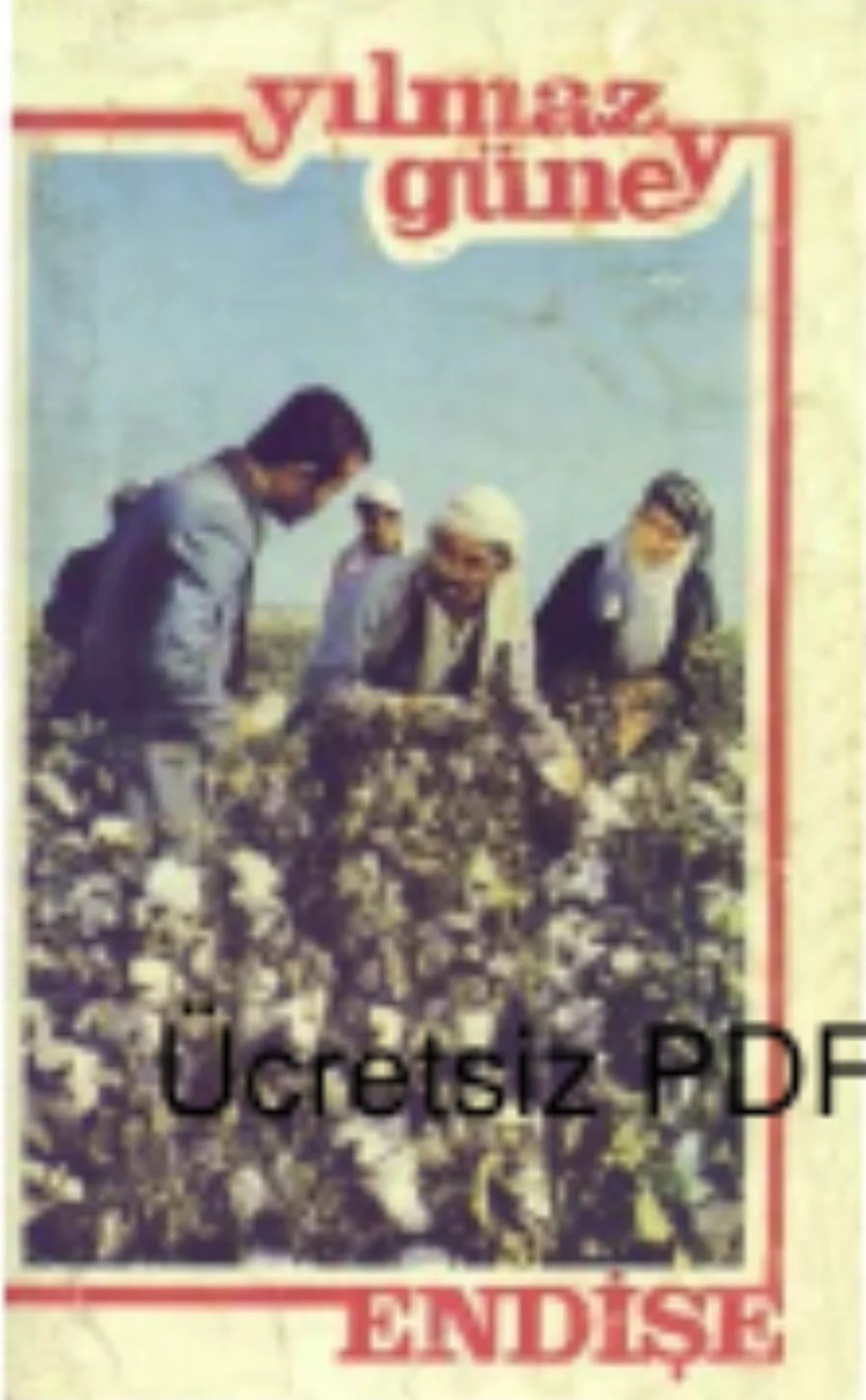 Endişe kapak görseli