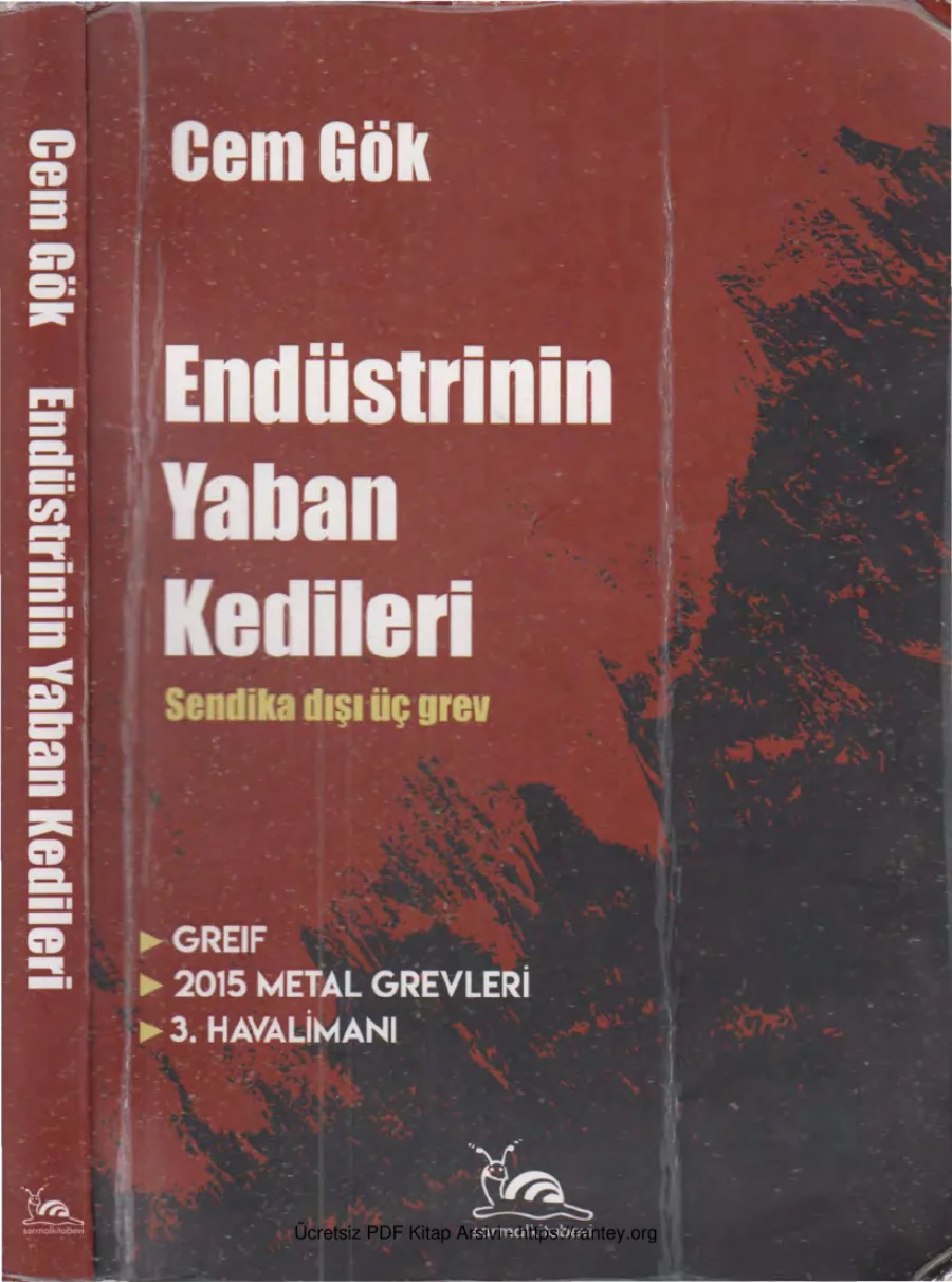 Endüstrinin Yaban Kedileri Sarmal Yayınları kapak görseli