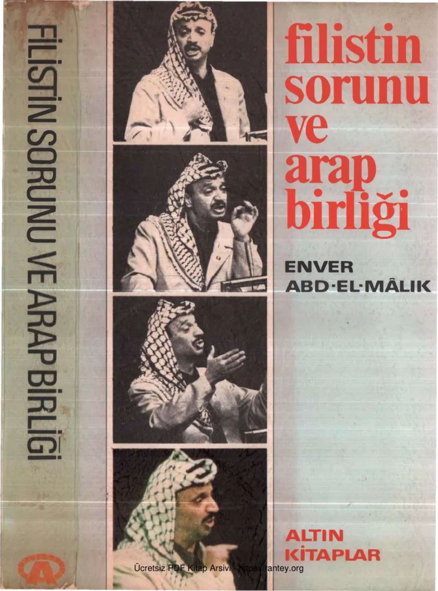 Enver Abd el Malik Filistin Sorunu ve Arap Birliği kapak görseli