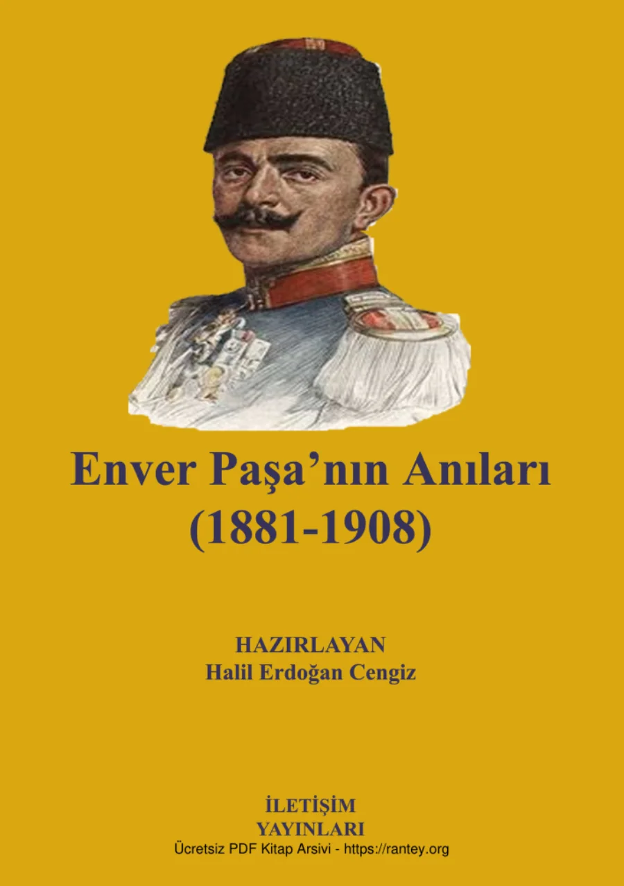 Enver Paşanın Anıları 1881 1908 İletişim Yayınları kapak görseli