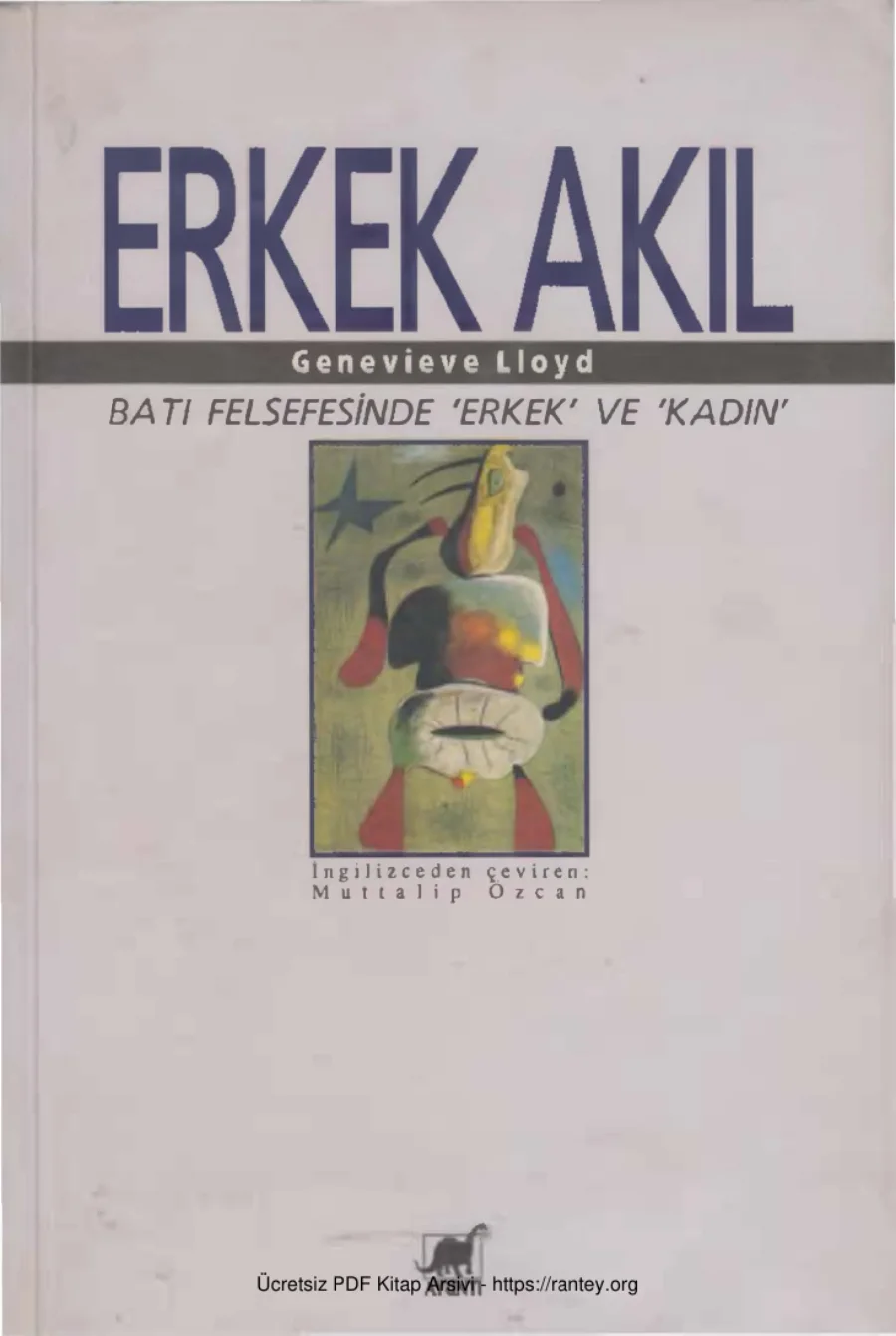 Erkek Akıl Batı Felsefesinde Erkek ve Kadın kapak görseli