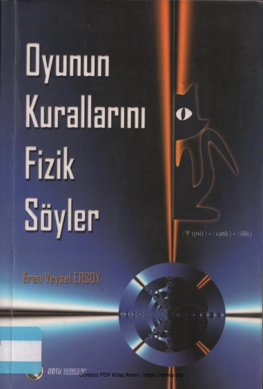 Ersoy Oyunun Kurallarını Fizik Söyler ODTÜ Yayınları kapak görseli
