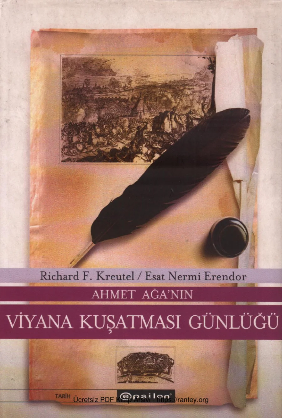 Esat Nermi Erendor Ahmet Ağanın Viyana Kuşatması Günlüğü Epsilon Yayınları kapak görseli
