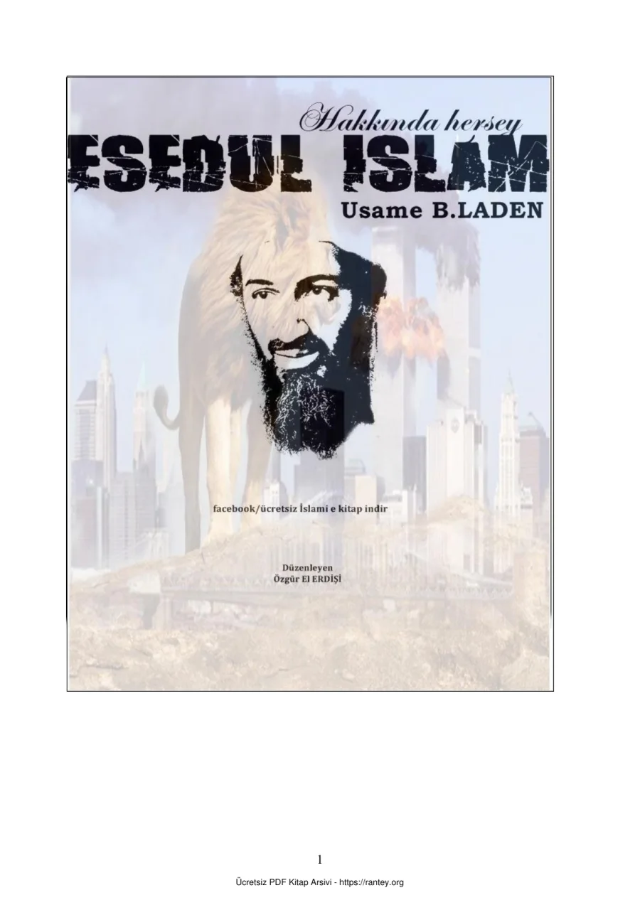 ESEDUL ISLAM ŞEYH USAME HAKKINDA HERŞEY Ebu Abdulmumin Tekin Mıhçı kapak görseli