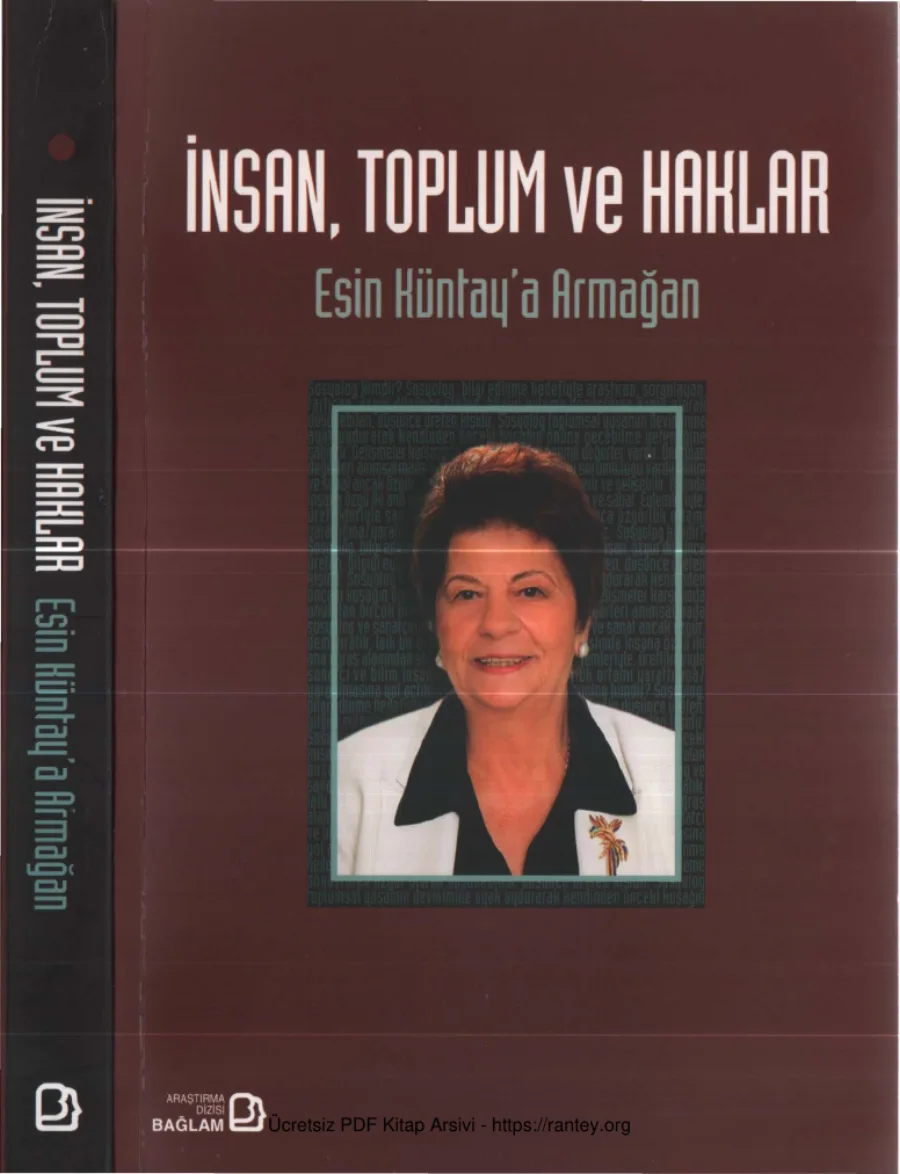 Esin Küntaya Armağan İnsan Toplum ve Haklar kapak görseli