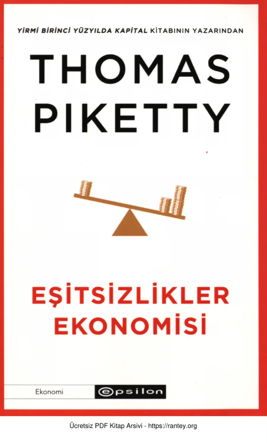 Eşitliksizler Ekonomisi kapak görseli