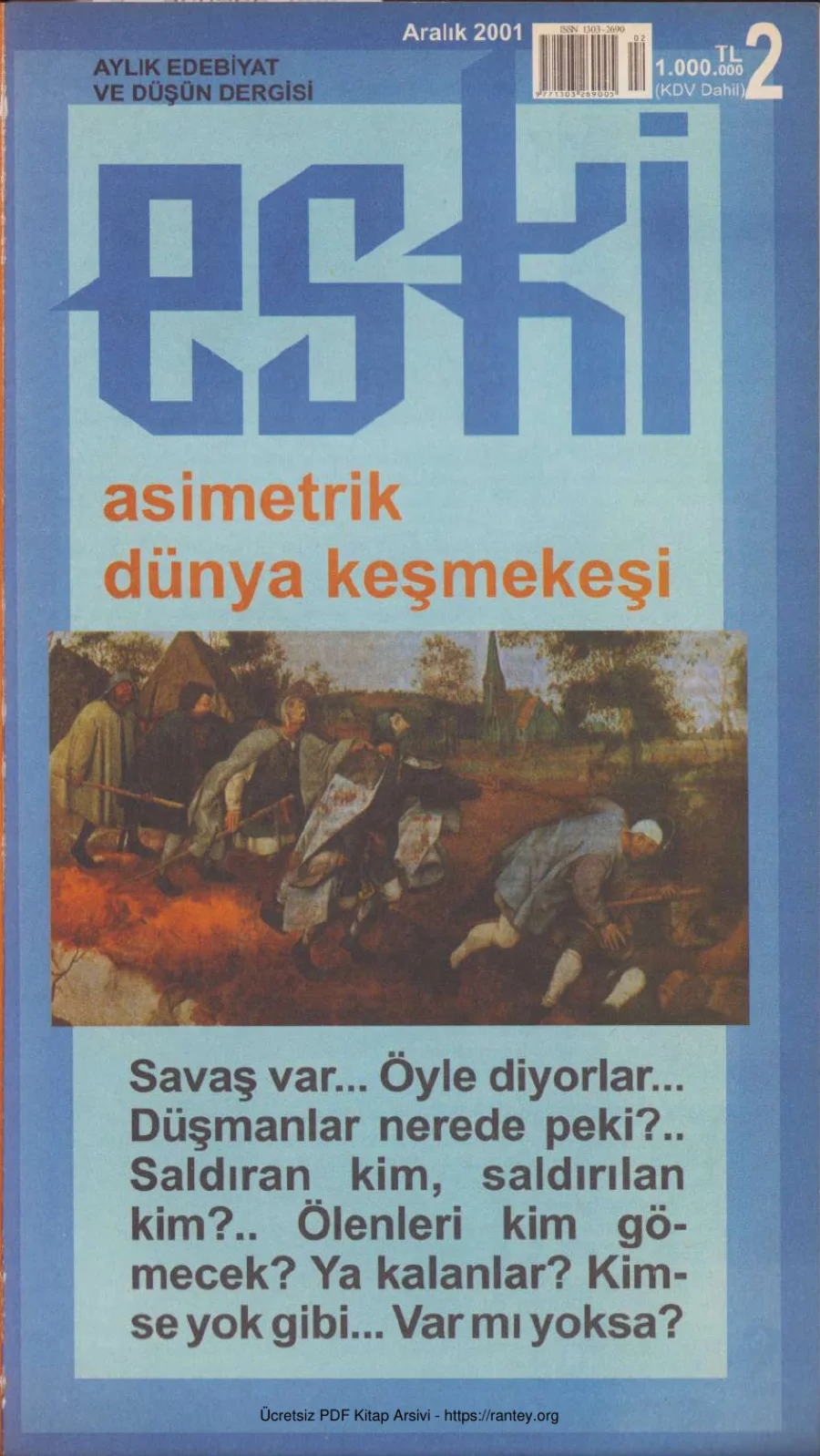 Eski Broy Sayı 02 - Aralık 2001 kapak görseli