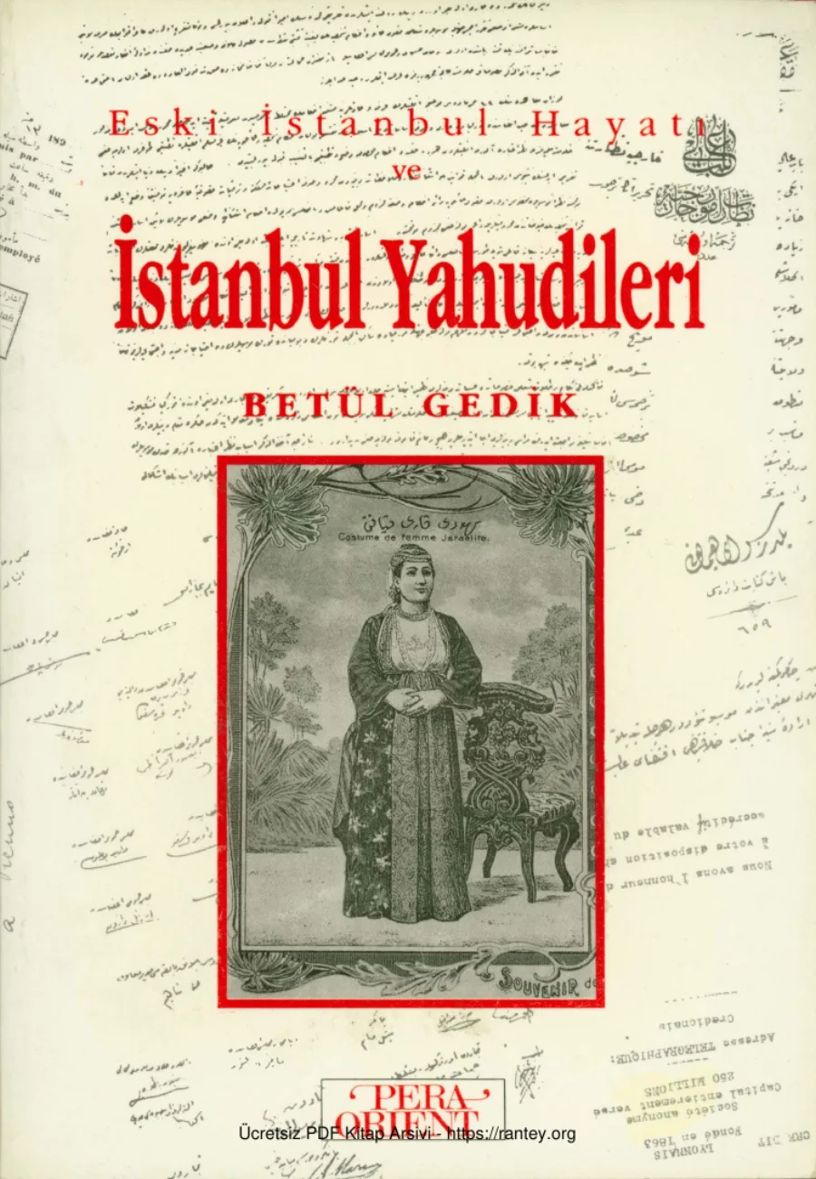 Eski İstanbul Hayatı ve İstanbul Yahudileri Pera Orient Yayınları kapak görseli