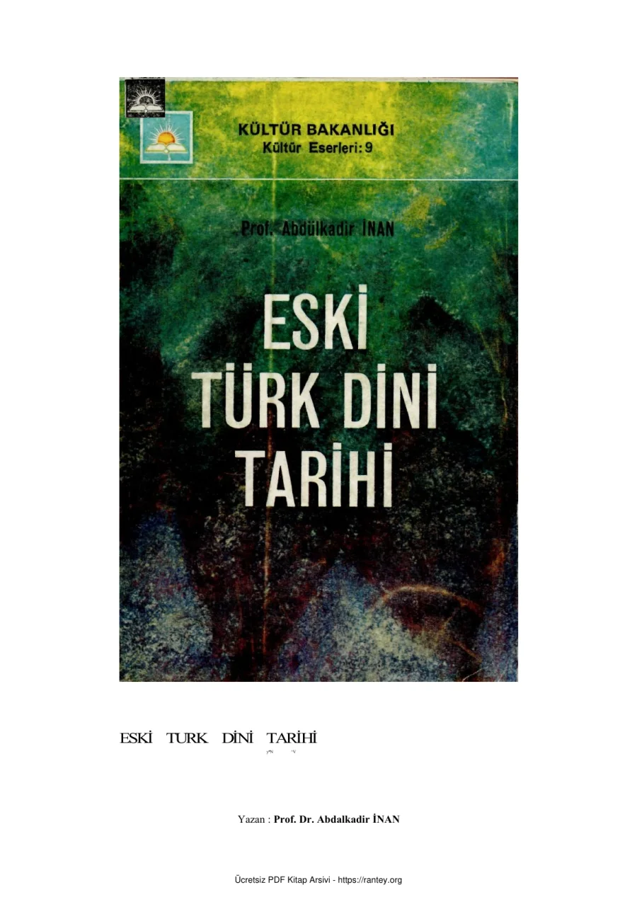 Eski Turk Dini Tarihi kapak görseli