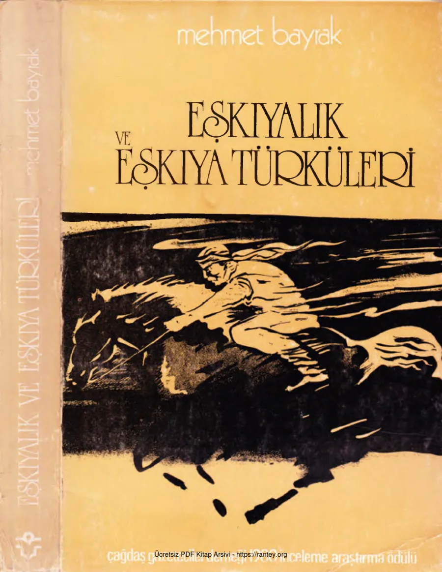 Eşkiyalık ve Eşkiya Türküleri kapak görseli