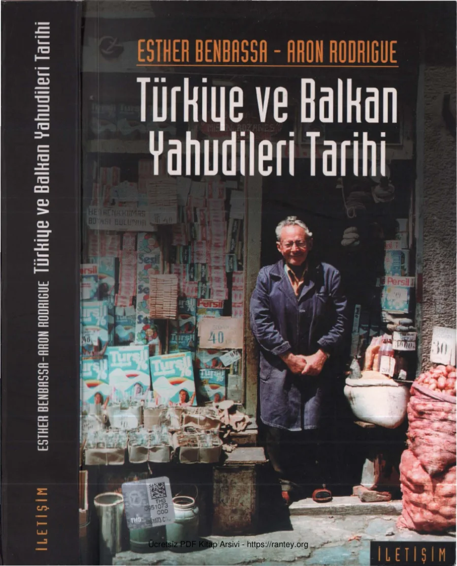 Esther Benbassa Aron Rodrigue Türkiye ve Balkan Yahudileri Tarihi kapak görseli