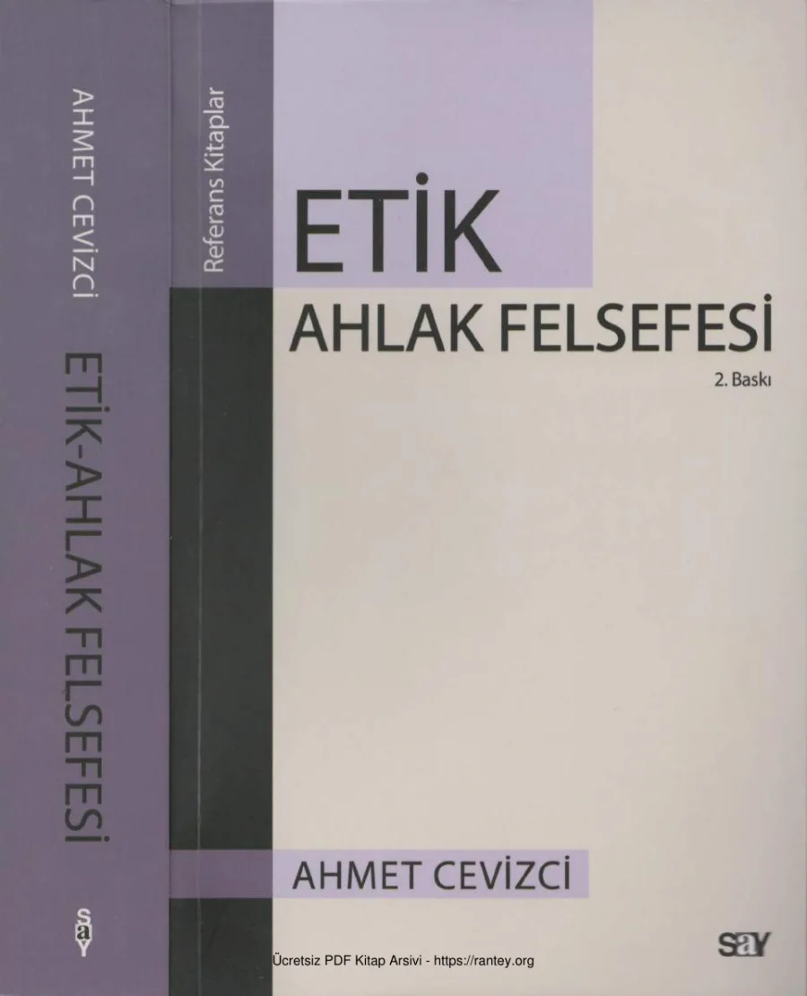 Etik Ahlak Felsefesi kapak görseli