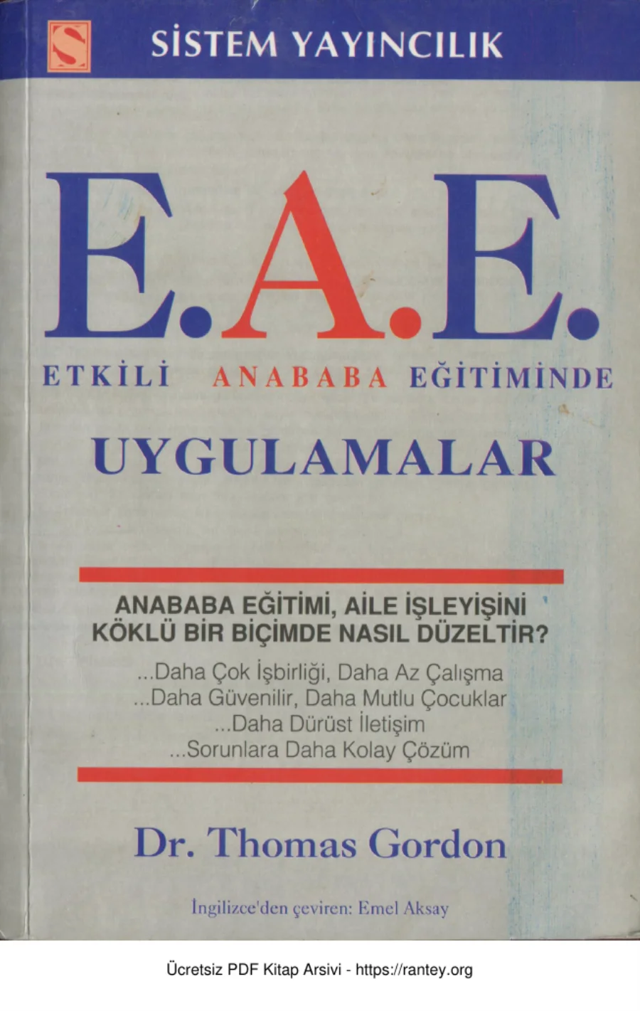 Etkili Anne Baba Eğitiminde Uygulamalar kapak görseli