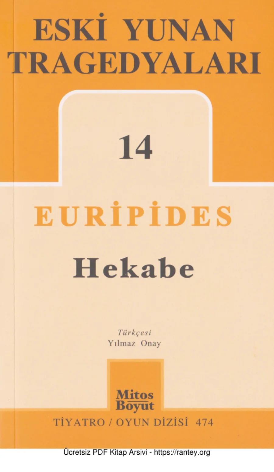 Euripides Hekabe kapak görseli
