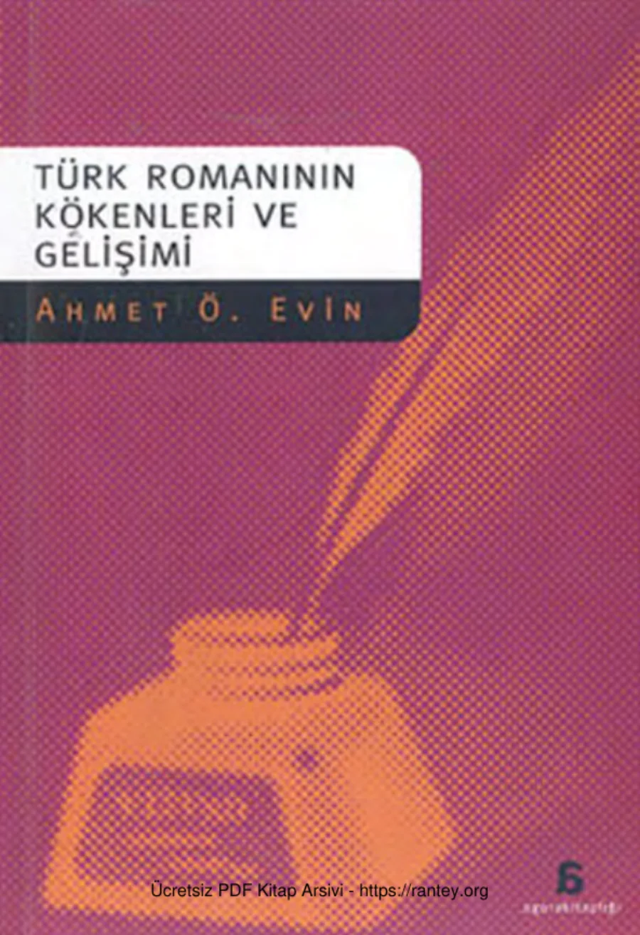 Evin Türk Romanının Kökenleri ve Gelişimi Agora Kitaplığı kapak görseli