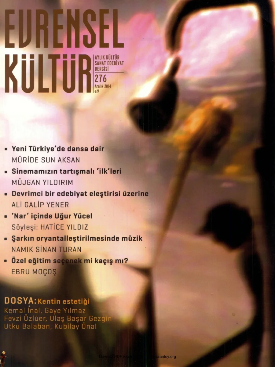 Evrensel Kültür Sayı 276 - Aralık 2014 kapak görseli