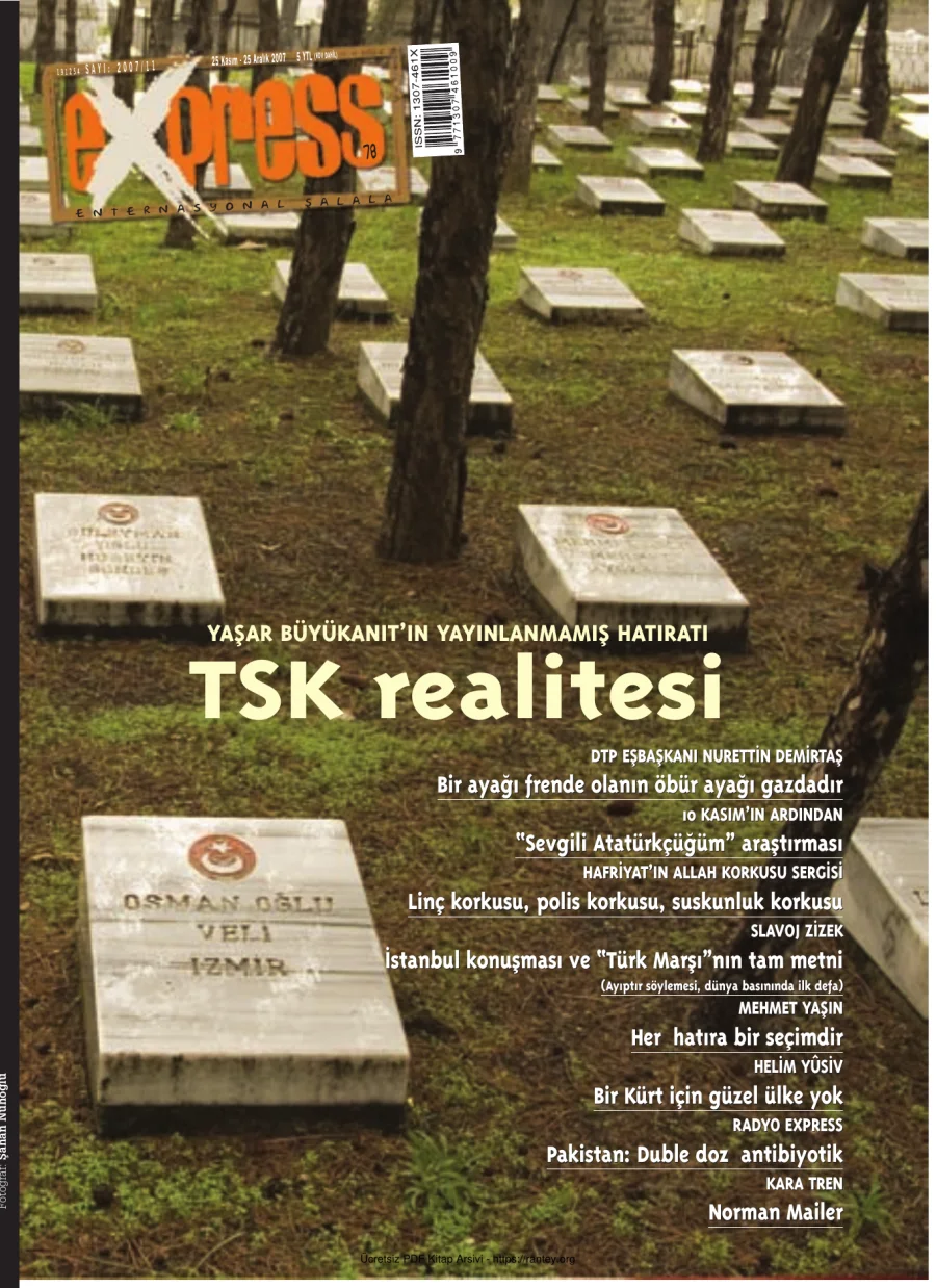 Express Sayı 078 Kasım Aralık 2007 kapak görseli