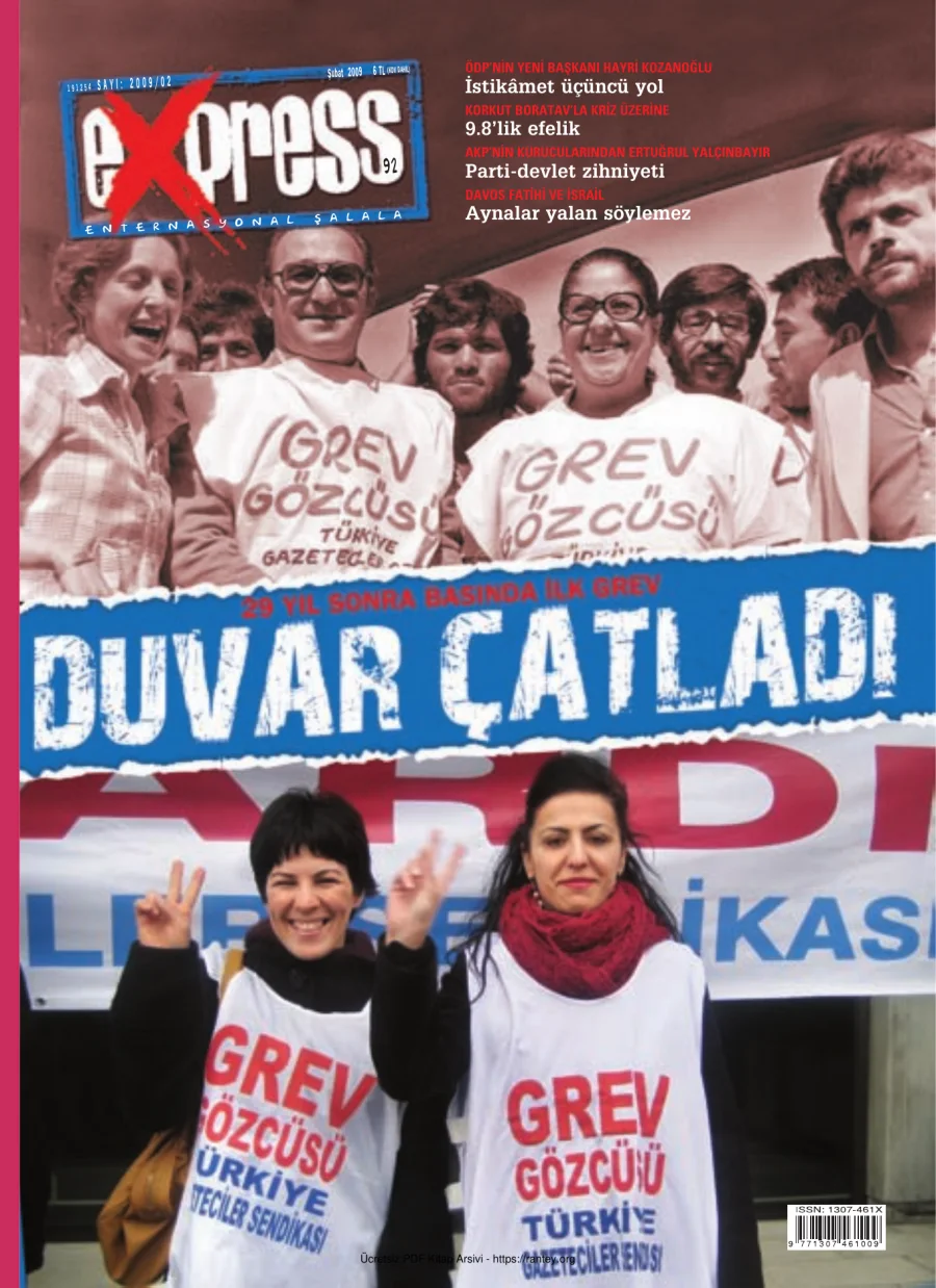 Express Sayı 092 Şubat 2009 kapak görseli