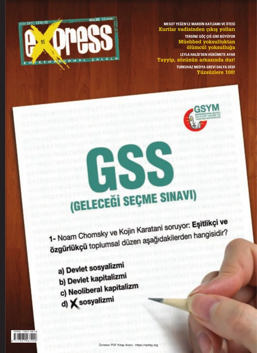 Express Sayı 095 Haziran 2009 kapak görseli